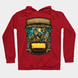 gorilla beach bar Hoodie